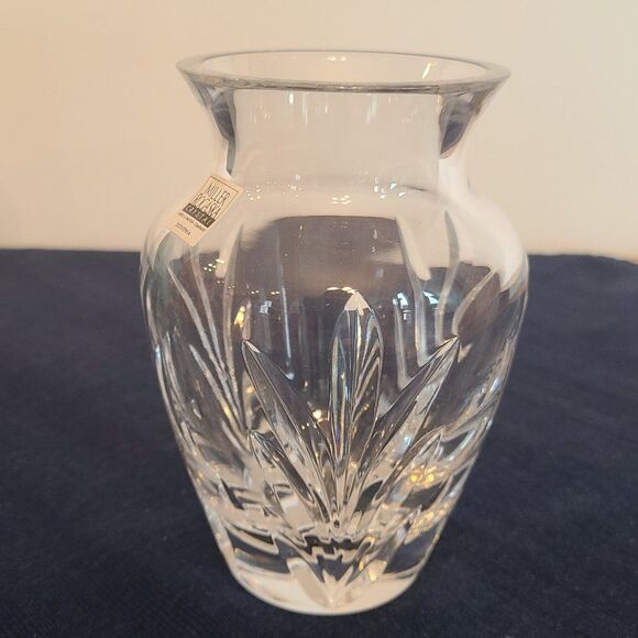 Miller Rogaska Crystal Covington Urn Vase 5" Full Lead Beautiful Crystal NIB NWT - Picture 12 of 14